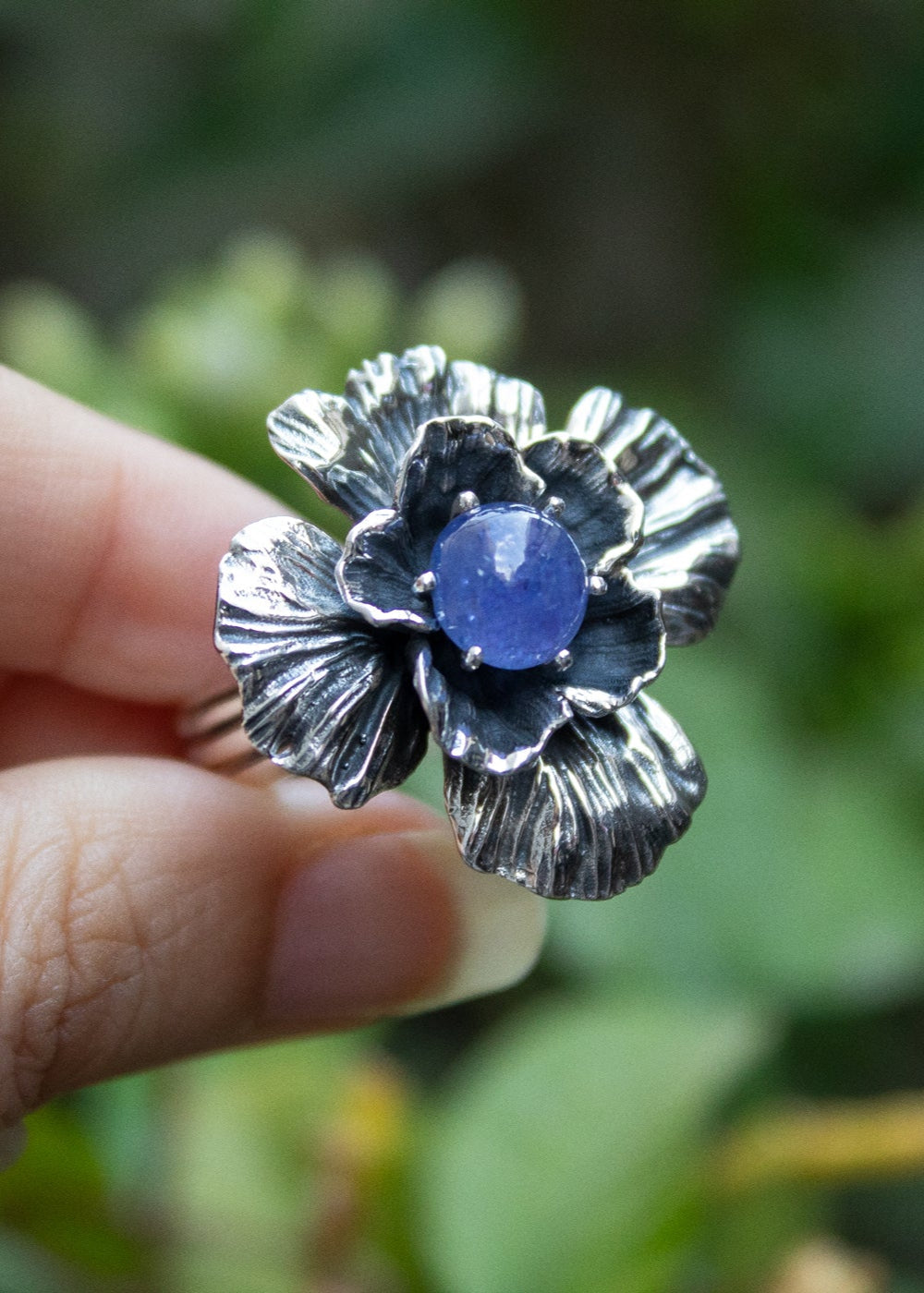 Tanzanite Bloom Ring