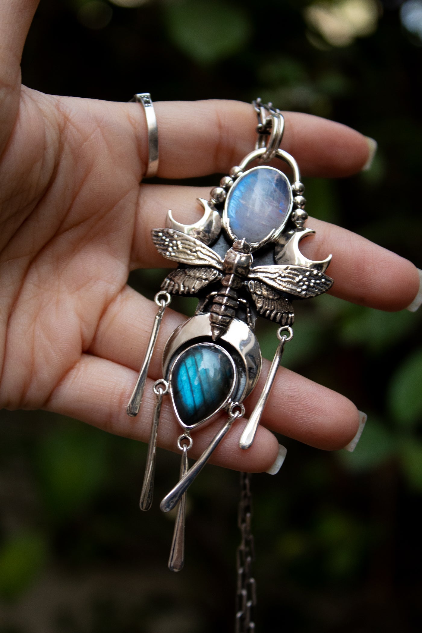 Celestial Scarab Pendant
